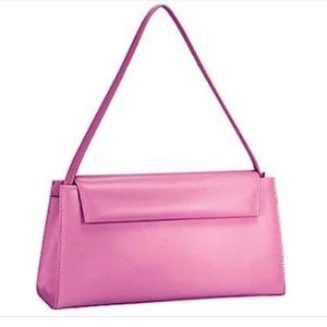 Jack Georges Milano Pink Leather Handbag